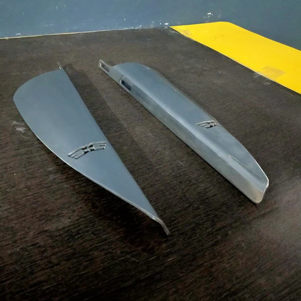 DMotoTech Chrome Wind Deflector for Super Meteor 650 - Image 3