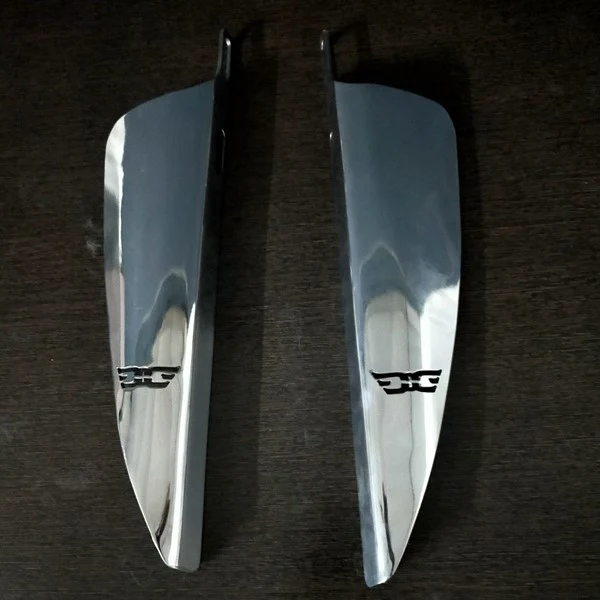 DMotoTech Chrome Wind Deflector for Super Meteor 650 - Image 4