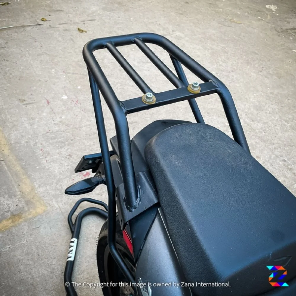Texture Matt Black Dominar (2017-2022) Top Rack without Plate Compatible with Pillion Backrest-ZI-8164 - Image 2