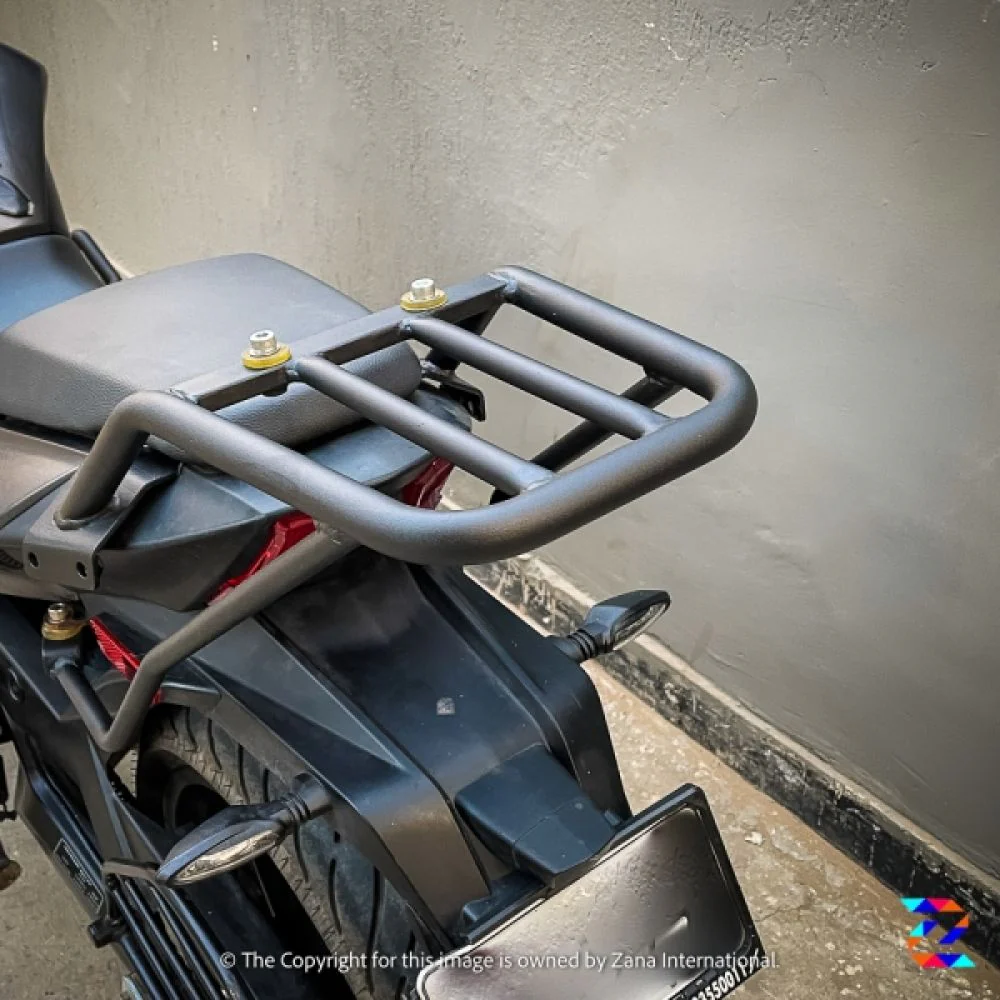 Texture Matt Black Dominar (2017-2022) Top Rack without Plate Compatible with Pillion Backrest-ZI-8164 - Image 3