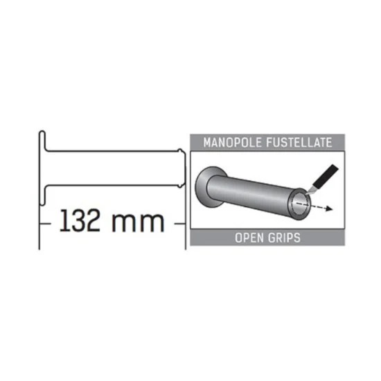Domino Handlebar Grips Soft Foam - 1103.82.40.04 - Image 2