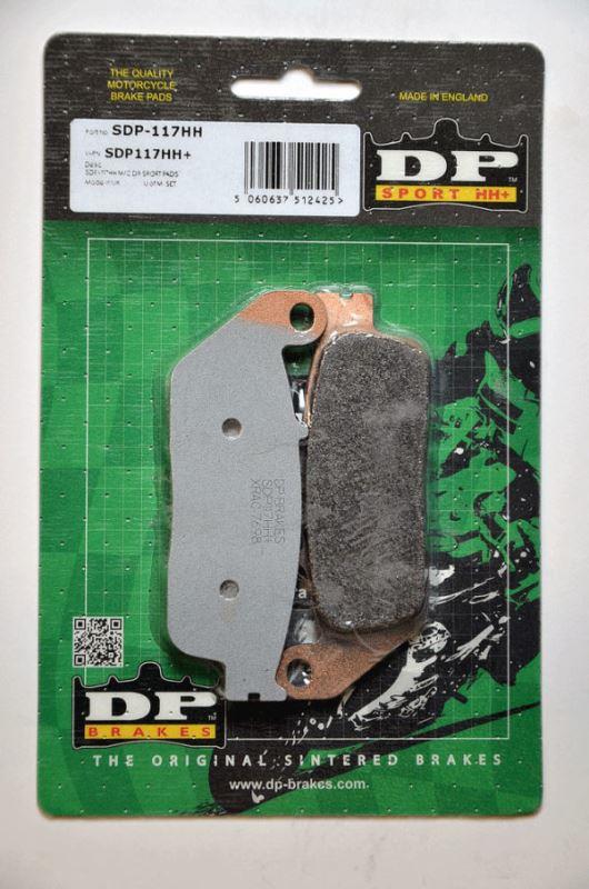 DP Brakes – SDP Sport HH+ Pads for Triumph Street Triple 675 - SDP 117 (Front)