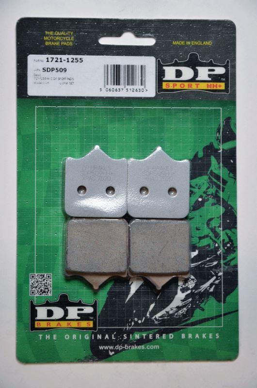 DP Brakes – SDP Sport HH+ Pads for Triumph Street Twin (brembo)- SDP 509 (Front)