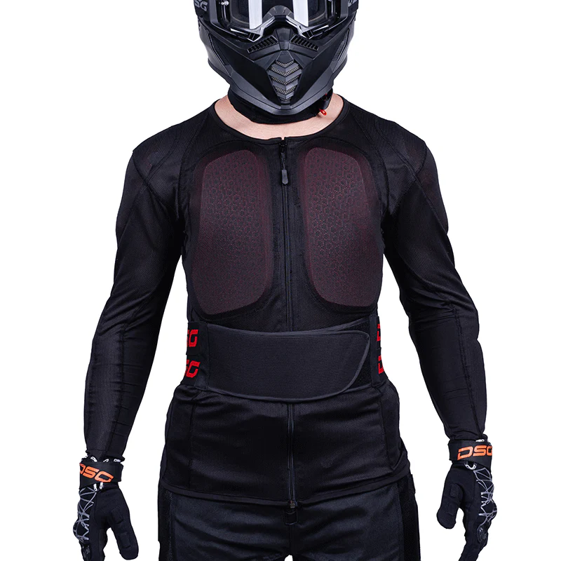 DSG Adv Riding Jacket Black Yellow Fluo - Image 7