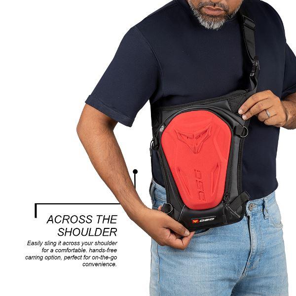 DSG Alpha Thigh Bag - Red - Image 12