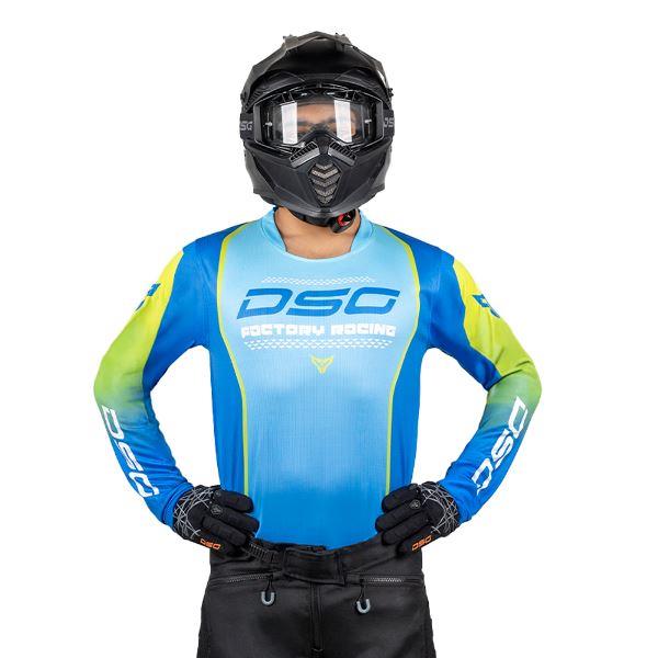 DSG Factory Racing Jersey Racing Aqua Blue - Image 2