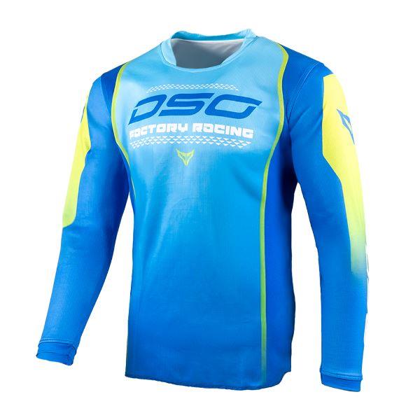 DSG Factory Racing Jersey Racing Aqua Blue - Image 5