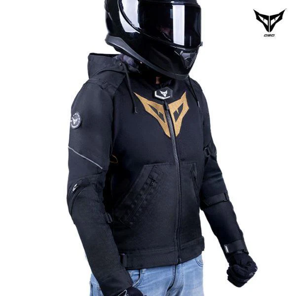 DSG Yakuza Riding Jacket-Black/Gold - Image 2