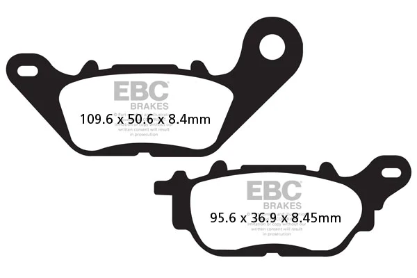 EBC Brake Pads for Bikes - SFA464 Organic