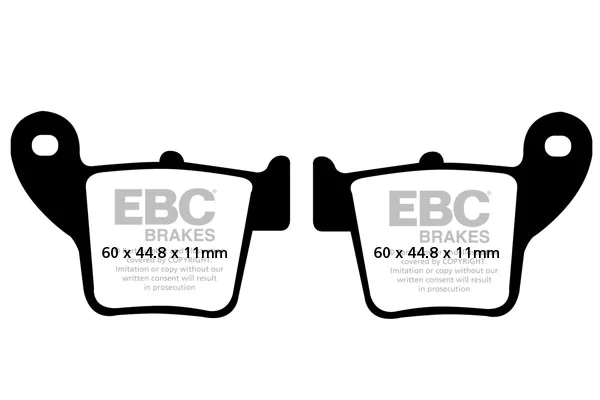 EBC Brake Pads for Bikes - Sintered FA346R - Image 2