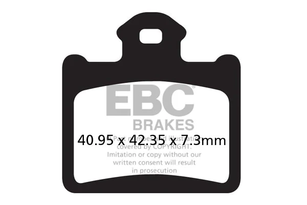 EBC Brake Pads for Bikes - Sintered FA602R - Image 2