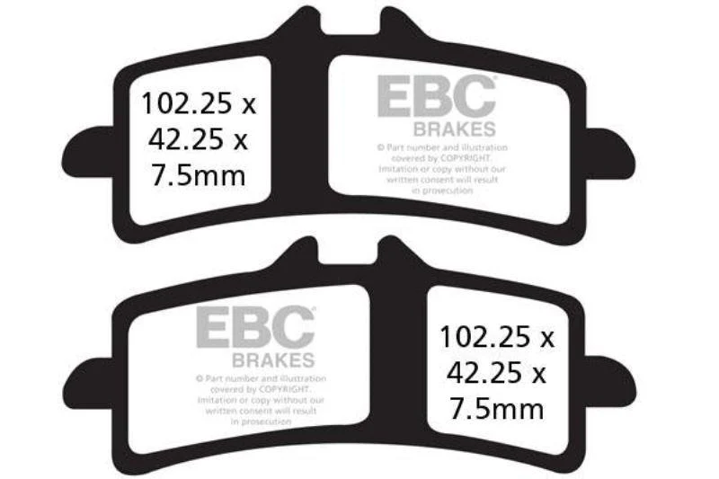 EBC Brake Pads Fully Sintered (2 Set Front)-FA447HH(BUNx2)