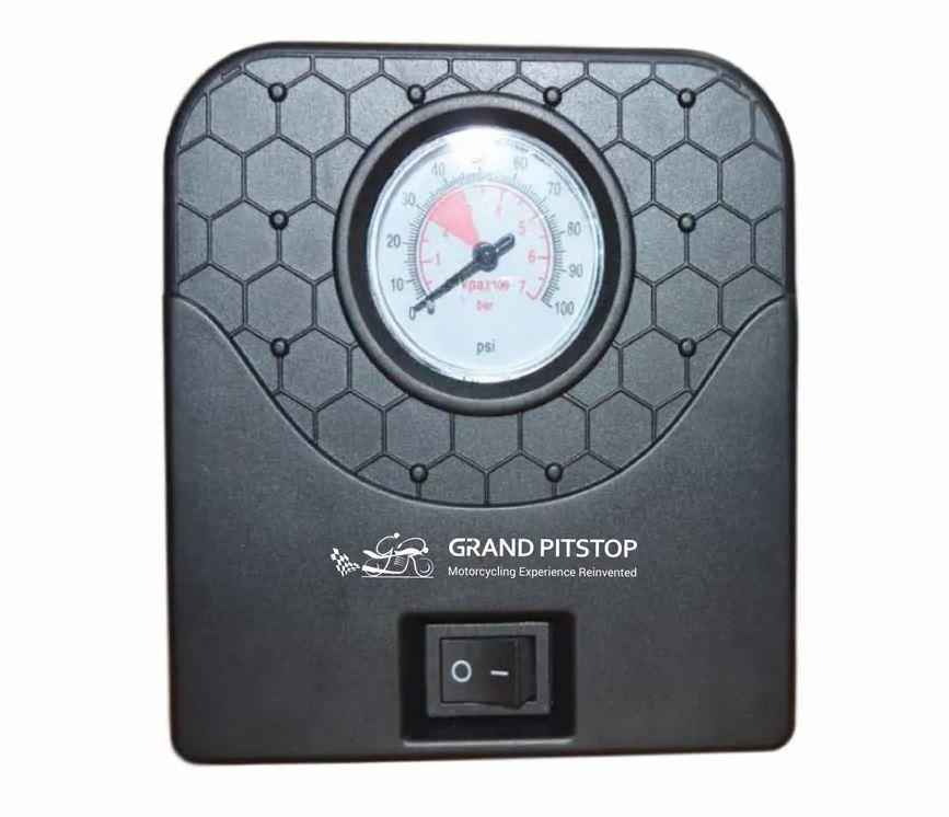 Electric Tyre Inflator with Dual Connecting Port – Air compressor pump for Car and Motorcycle (Grandpitstop) - Image 4