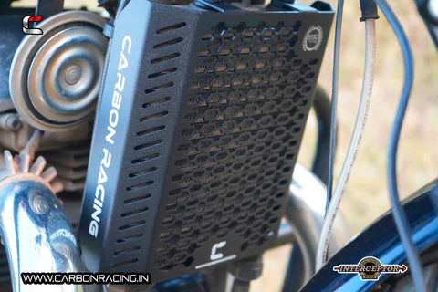 Elite Series - Radiator Grill for Interceptor - Black - Carbon Racing