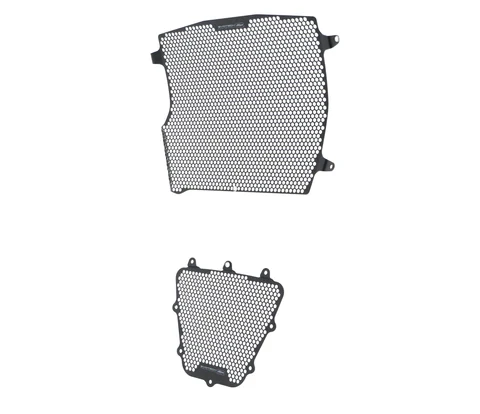 Evotech Performance Radiator and Oil Cooler Guard Set For Ducati XDiavel / S / Dark / Black Star Part No: PRN013089-013090