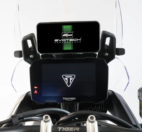 Evotech Performance SP Connect Compatible Sat Nav Mount Triumph Tiger 850 / 900 - Image 2