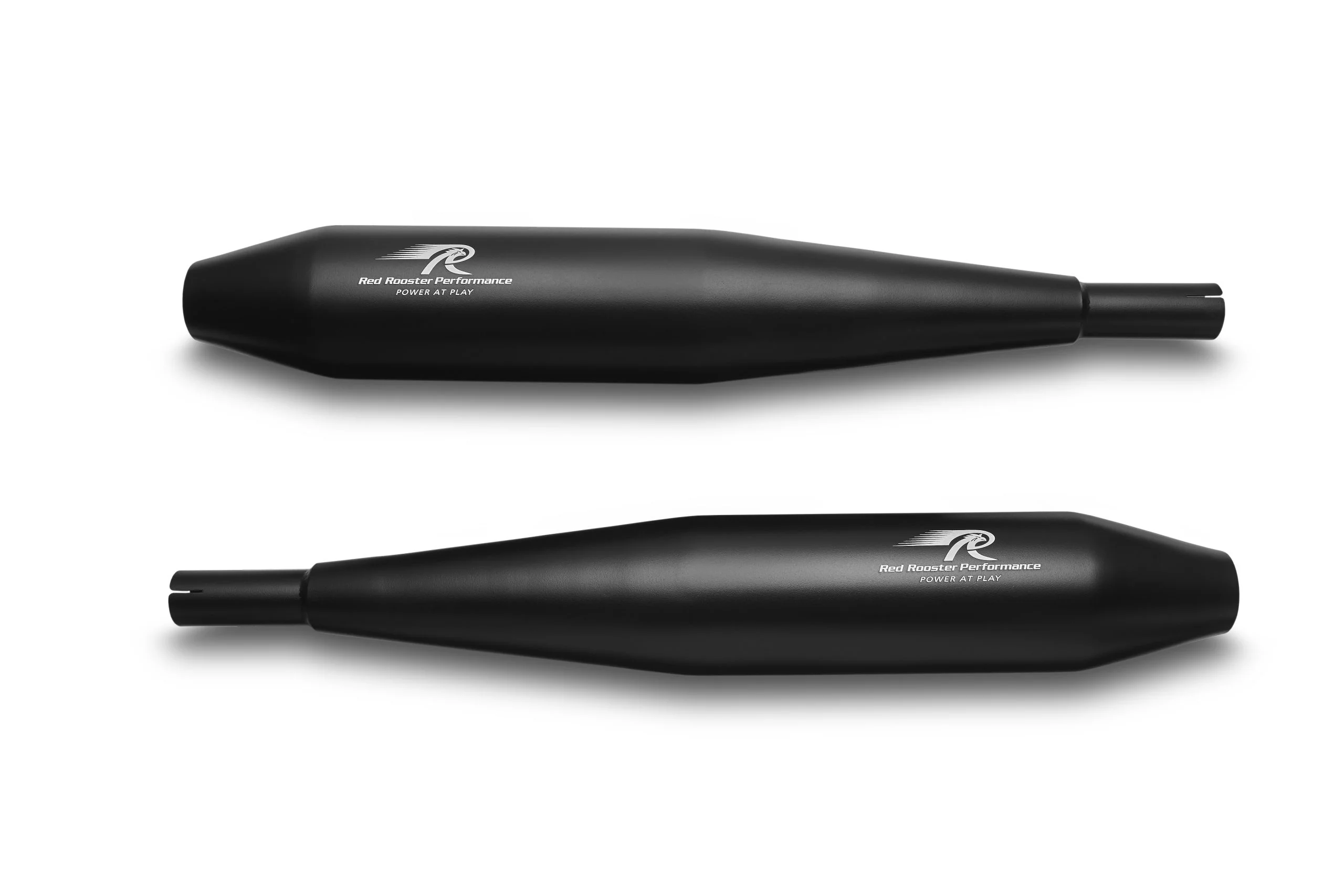 Red Rooster Celesta Pro Exhaust for Jawa 42 - Black Matte - Image 2