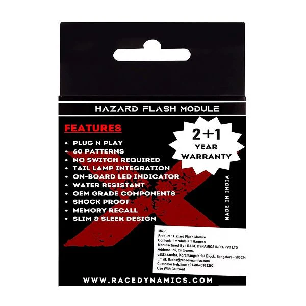 Flashx Hazard Module For Hero Xpulse 200 BS6 - Image 4