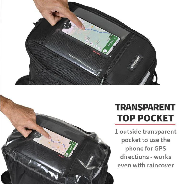 Viaterra Fly Universal Motorcycle Tank Bag Strap Based - Image 5
