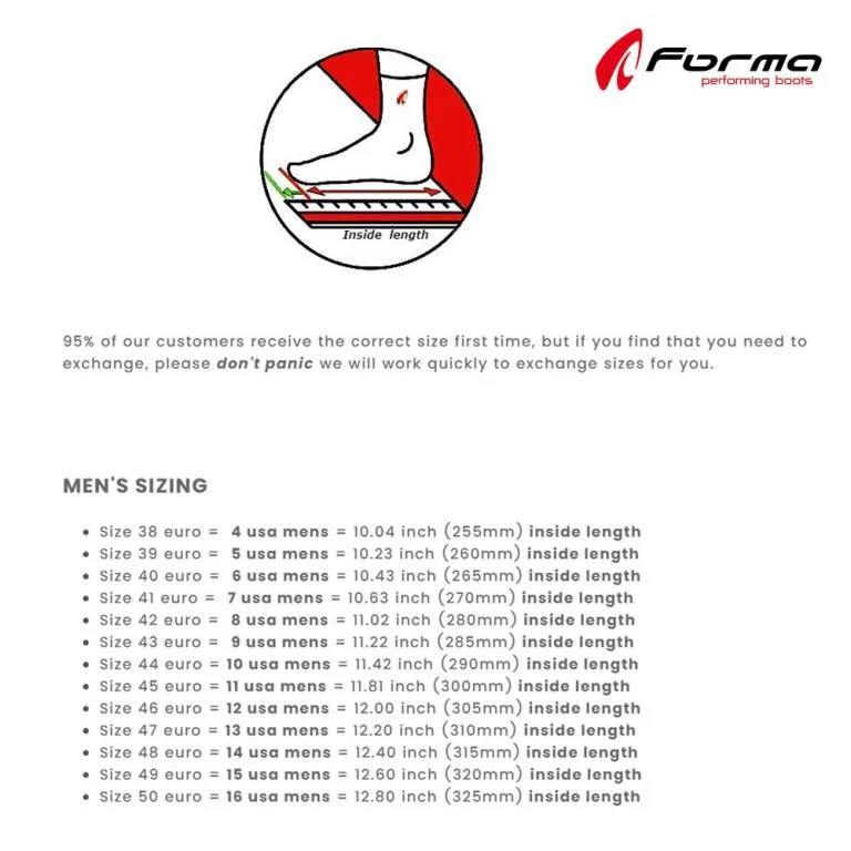 Forma Ice Pro Racing Boots - Black Grey Fluro - Image 2