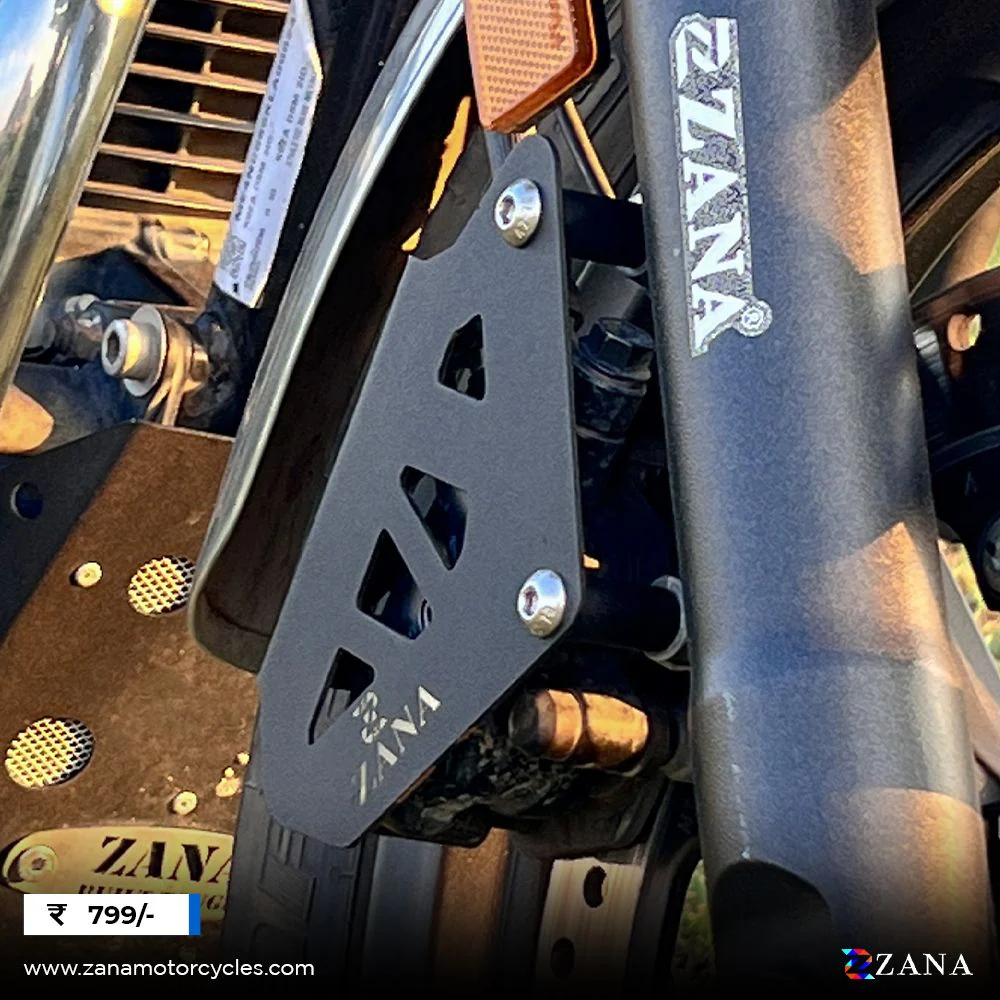 Front Disc Caliper Protector for Honda CB350 and CB350 RS by ZANA-ZI-8306 - Image 2