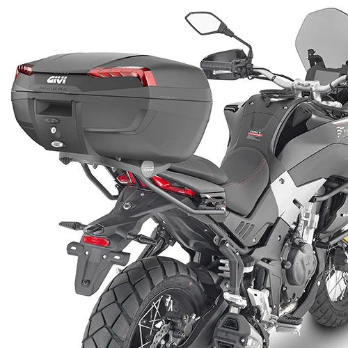 GIVI 46 LTR MonolockĀ® Top-Case Black With Smoked Reflector Universal Mounting Plate Included - E46NT - Image 3