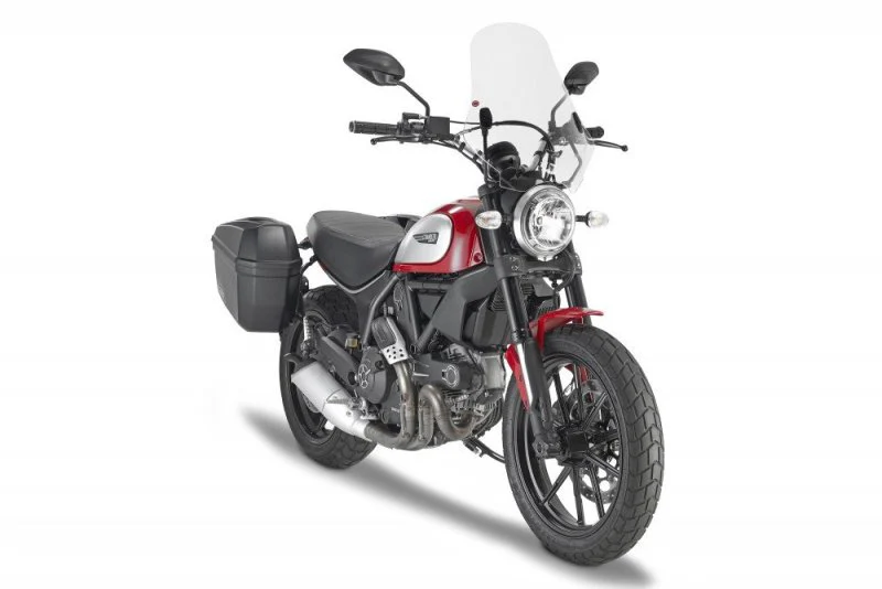 GIVI Clear Screen Ducati Scrambler Fitting Kit A7407A required - 7407A - Image 5