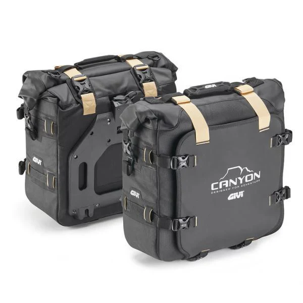 Givi–Monokey Waterproof Canyon Side Bags Pair 25ltr-GRT720B