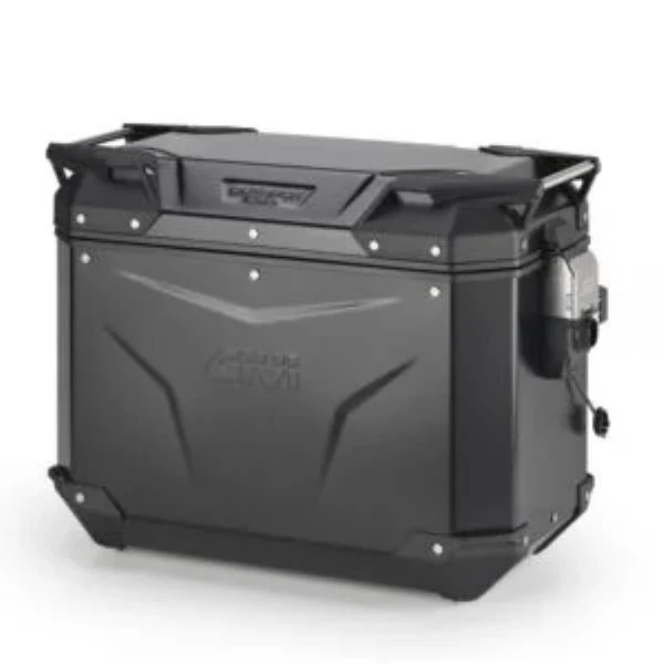 Givi-Right Side Trekker Outback Evo Black Line 44 Ltr-OBKEV44BR