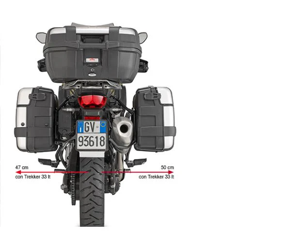 GIVI Specific Rapid Release Side-case Holder For BMW F 850 GS (2018 - 2020) - PLR5127 - Image 2
