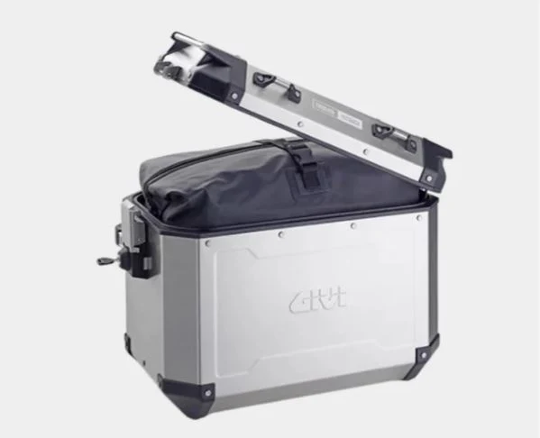 Givi Trekker Outback 48 Side Cases Silver Single - Left - OBKN48AL