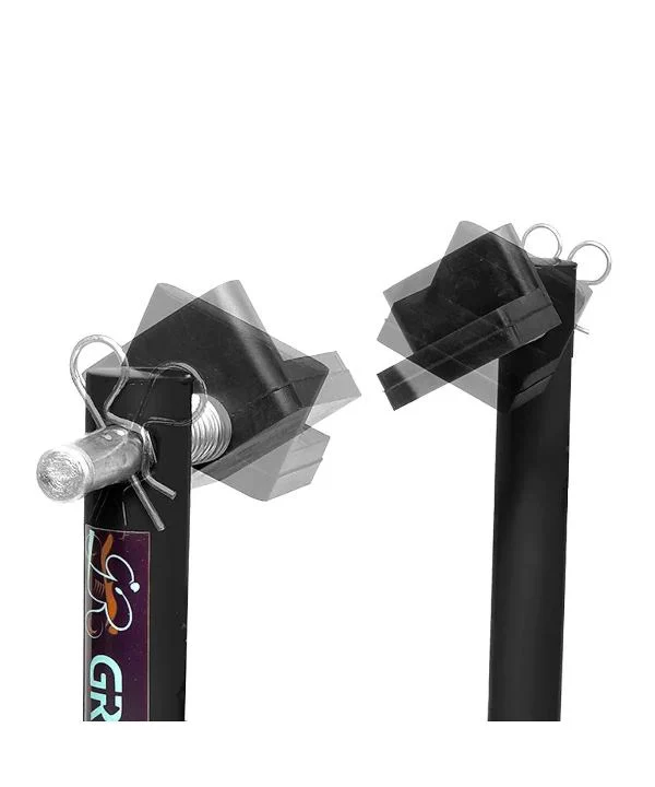 Grand Pitstop Dismantable Standard Rear Paddock Stand without Skate Wheels - Black - Image 5