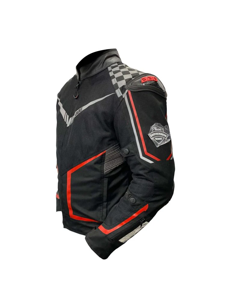 Grand Prix Jacket (Race Hump) – Red - BBG - Image 2