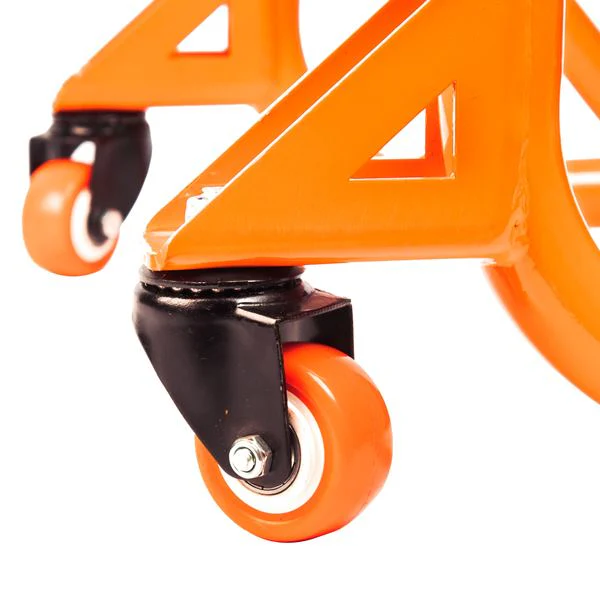 GrandPitStop-Dismantable Rear Paddock Stand with 360 Rotation (Black + Orange)-PSD01BO360 - Image 7