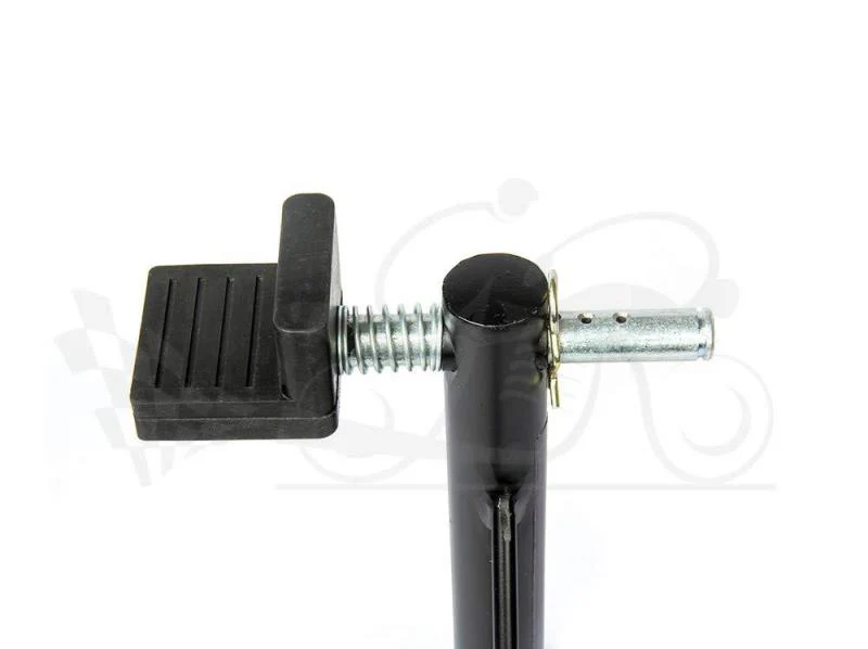 GrandPitStop-Non Dismantable Universal Rear Paddock Stand with Skate Wheels (Black) - Image 4