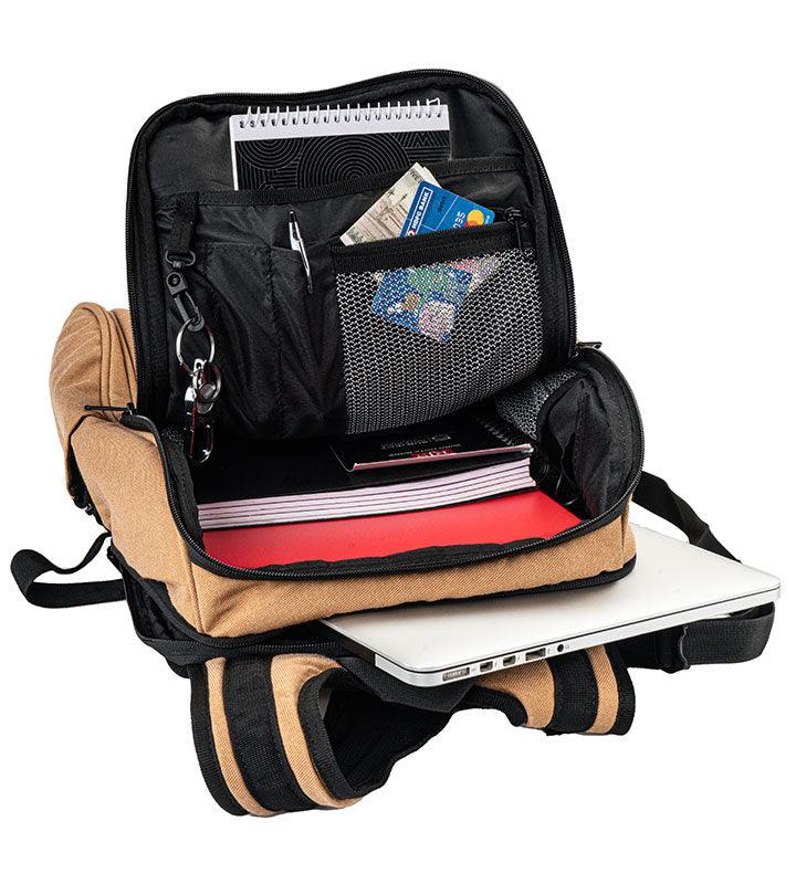Guardian Gears Robin 30L Khaki Laptop Backpack - Image 5