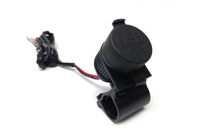 Handlebar Mounted Dual USB 4A (Plastic) - Cliff Top - TC-6613UM-B-4A - Image 10