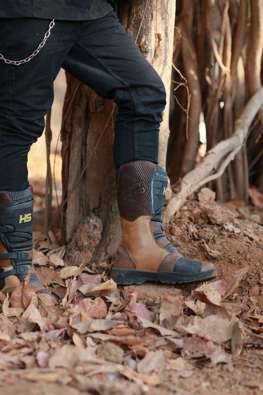 Happy Speed Valor Adventure Riding Boots Desert Brown - Image 3