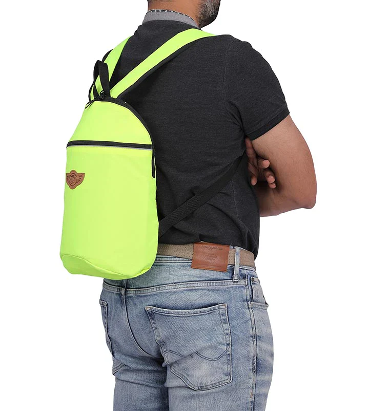 Hawk 10 Ltrs Flo Green Daypack by Guardian Gears - Image 3