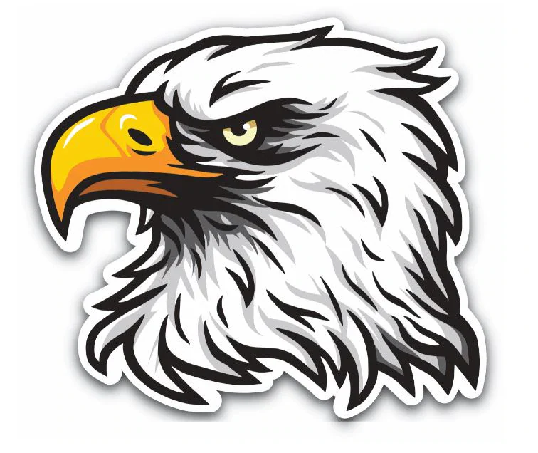 Hawk Sticker - Wander Looms