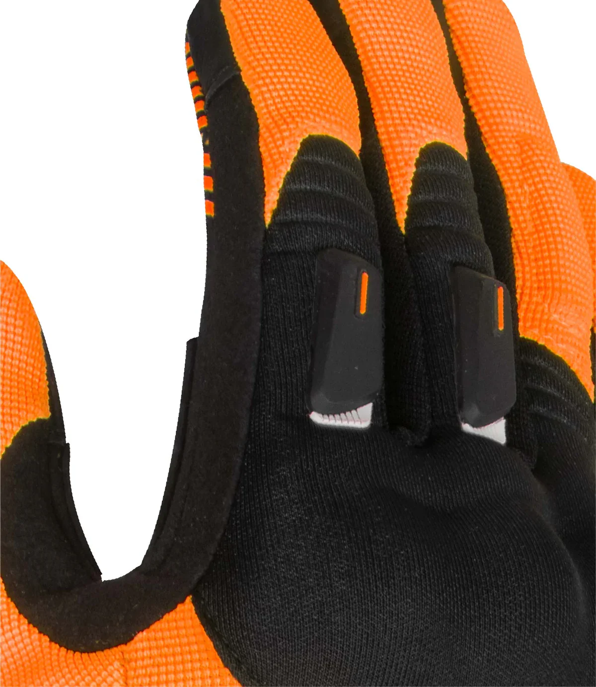 Rynox Helium GT Gloves - Black Orange - Image 5