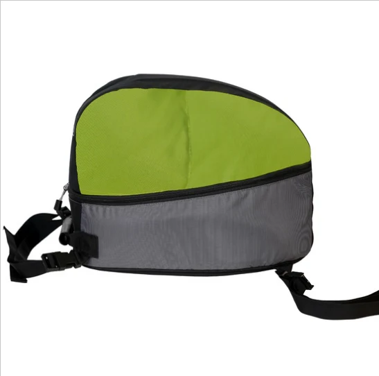 Helmet Bag (Green & Black)- For Off-Road & Dual Sport Helmets With Peaks - Image 3