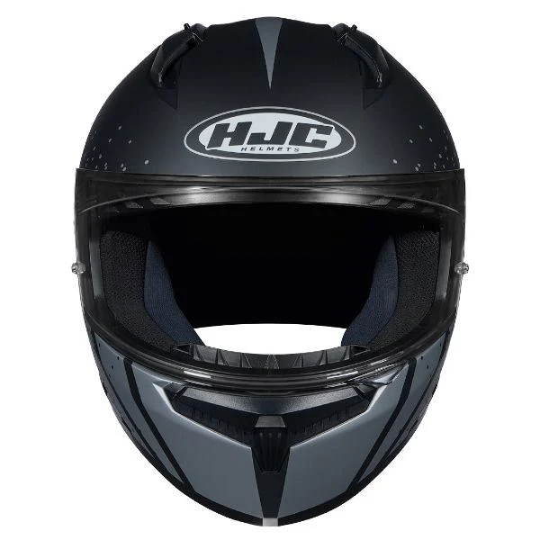 HJC C10 Haven Helmet (Black & Silver) - Image 4