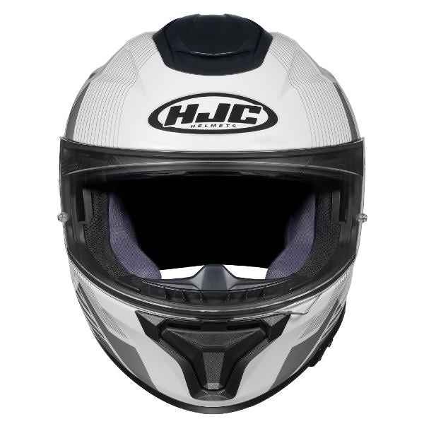 HJC C71 (C7X) Morix Helmet (White & Grey) - Image 3