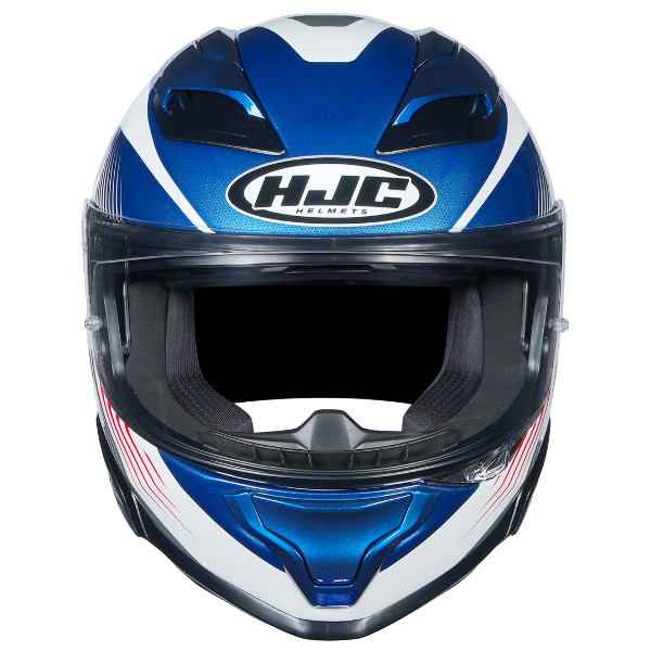 HJC F71 (F7X) Catos Helmet (White Blue & Red) - Image 5