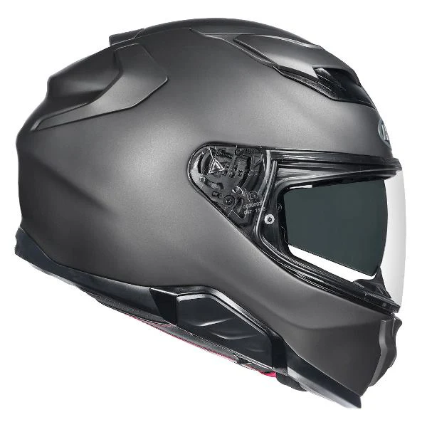 HJC F71 (F7X) Semi-Flat Helmet (Titanium) - Image 3