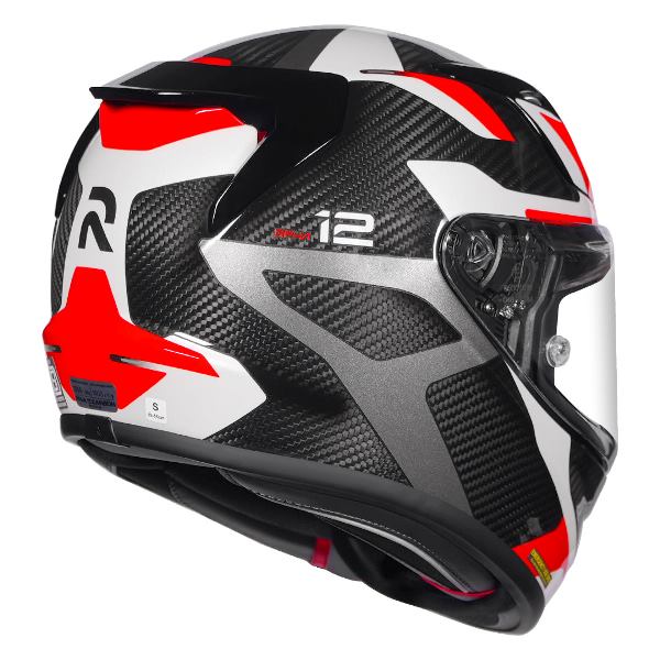 HJC RPHA 12 Xentra Helmet (Red) - Image 4