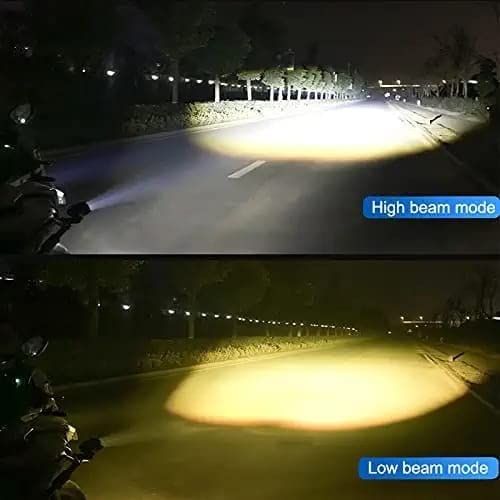 HJG Mercedes Y Lens Ultra Wide LED Fog Lights White/Yellow – Pair with Wiring Harness & Switch - Image 4