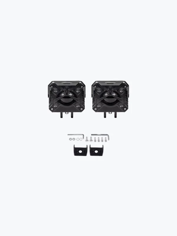 HJG Single LED Trident Lense Fog Light Pair-FOG13747 - Image 3