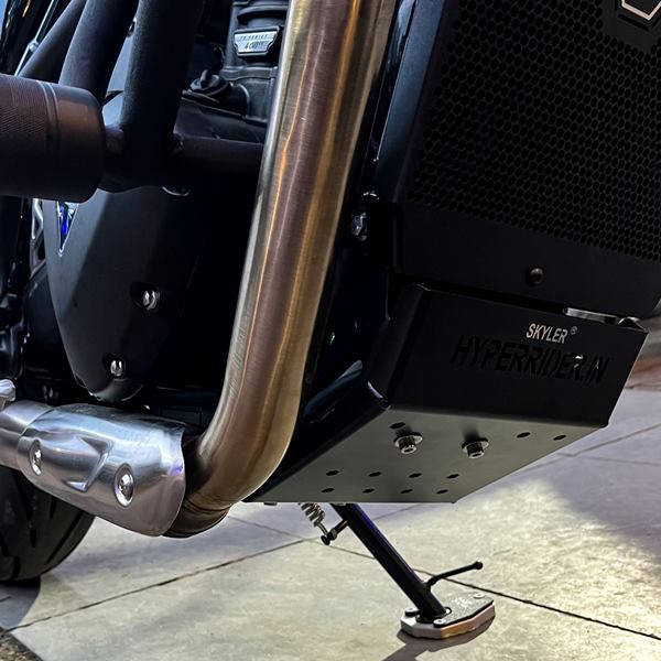 Hyperrider-Aluminium Bash Plate For Triumph Speed 400 (HRSPD40005S) - Image 3